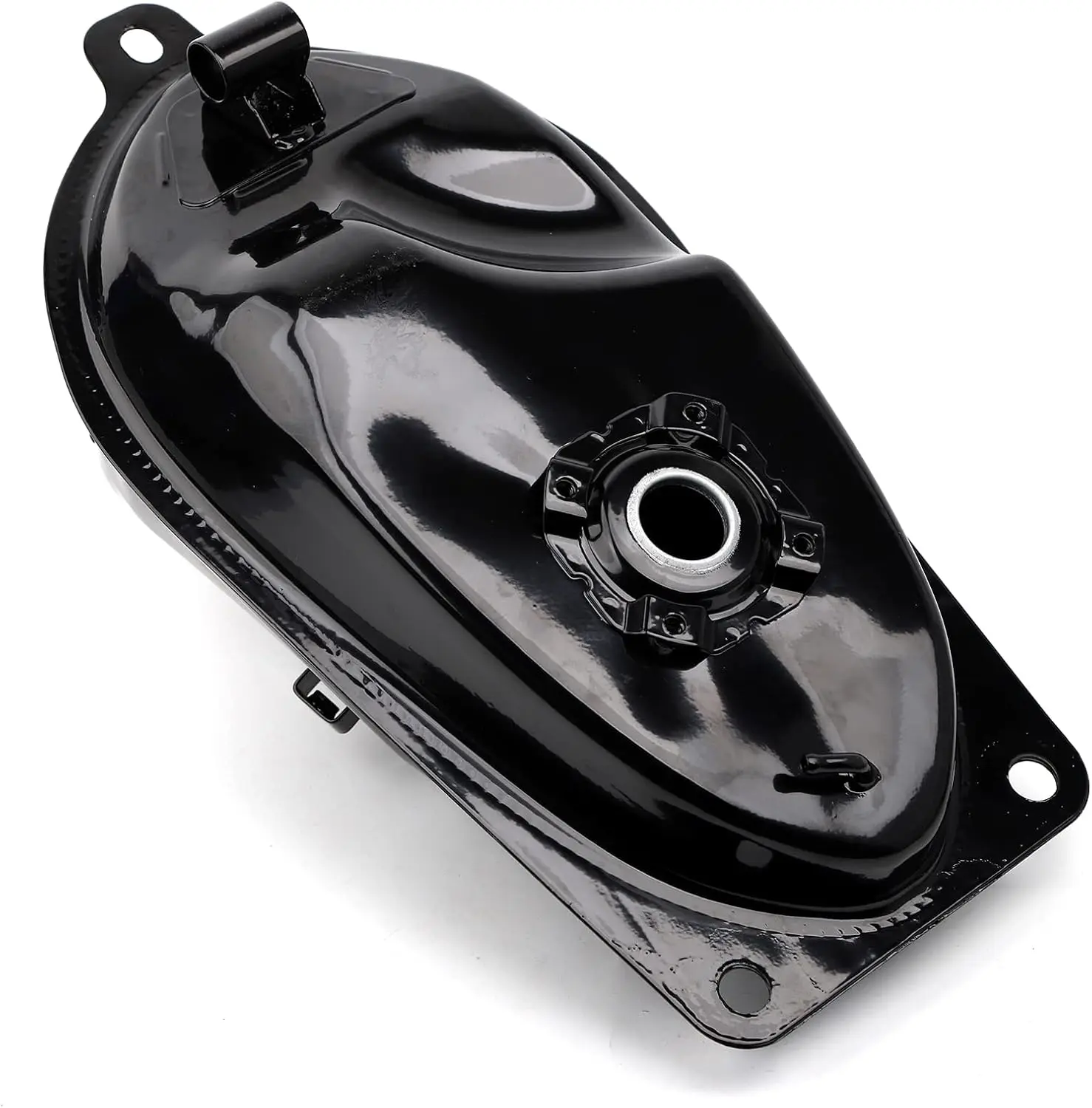 Motorcycle Gas Tank Fit For 2013-2016 MSX 125 Black Fuel Tank, Black Color