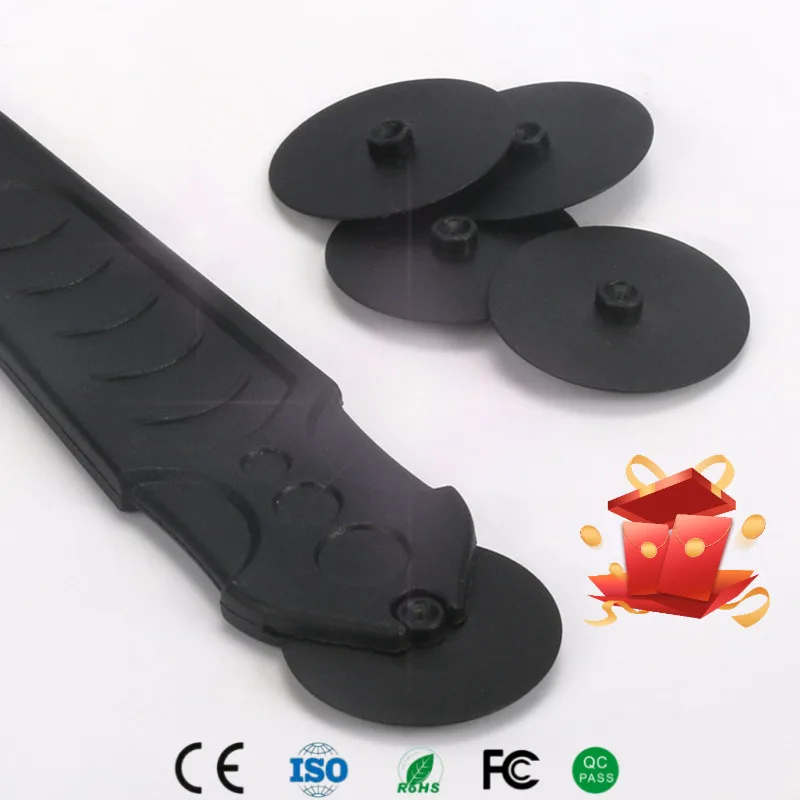 

Rolling Wheel Pry Tool Carbon Fiber Shaft Swappable Rollers & Ergonomic Handle for Phone/iMac/Motherboard Disassembly & Repair