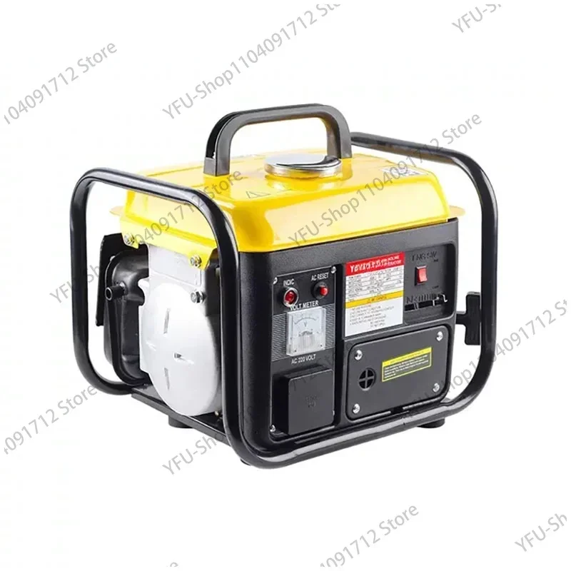 800W Low Noise Gasoline Generator Portable Household Micro Brushless Two Stroke Single Phase Gasoline Generator 220V silent