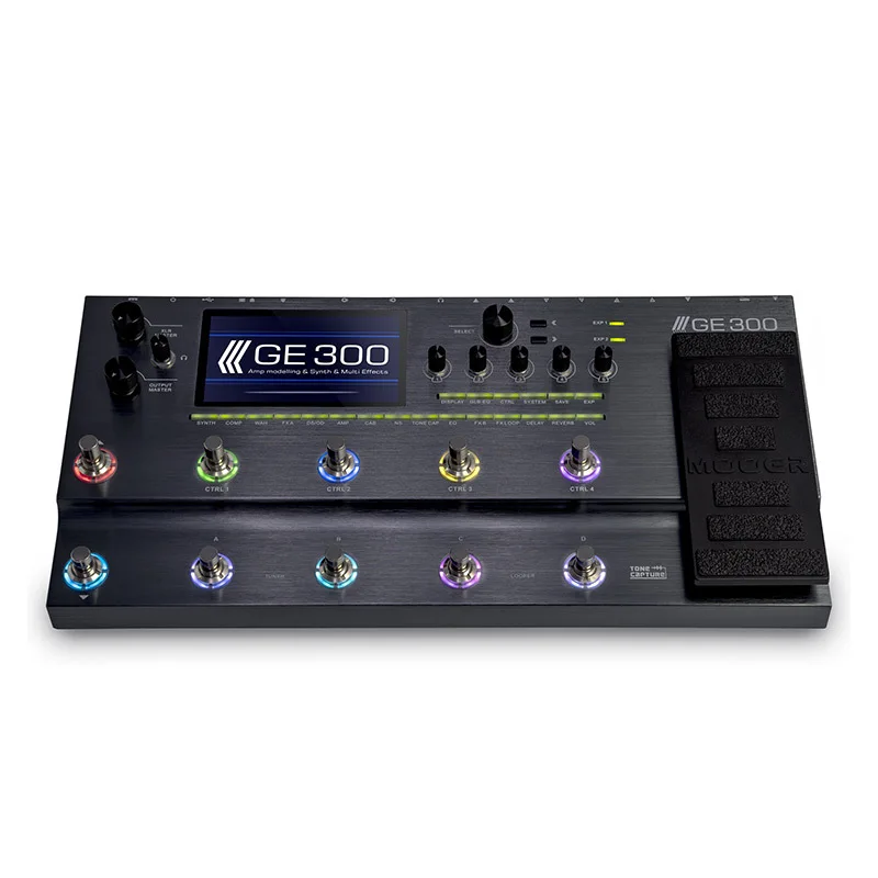 MOOER GE300 Integrated Effect Device for Electric Guitar Speaker Simulation Recording IR Sampling Musical Instrument Accessory