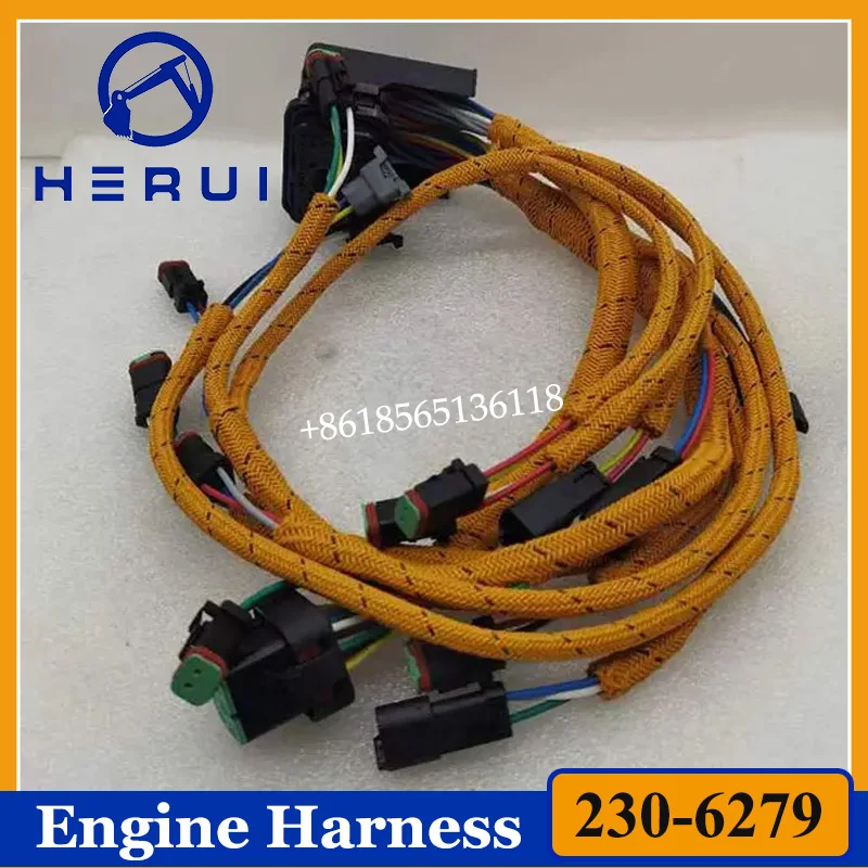 

230-6279 2306279 for Excavator Parts 330C E330C Harness C-9 Engine Wiring Harness