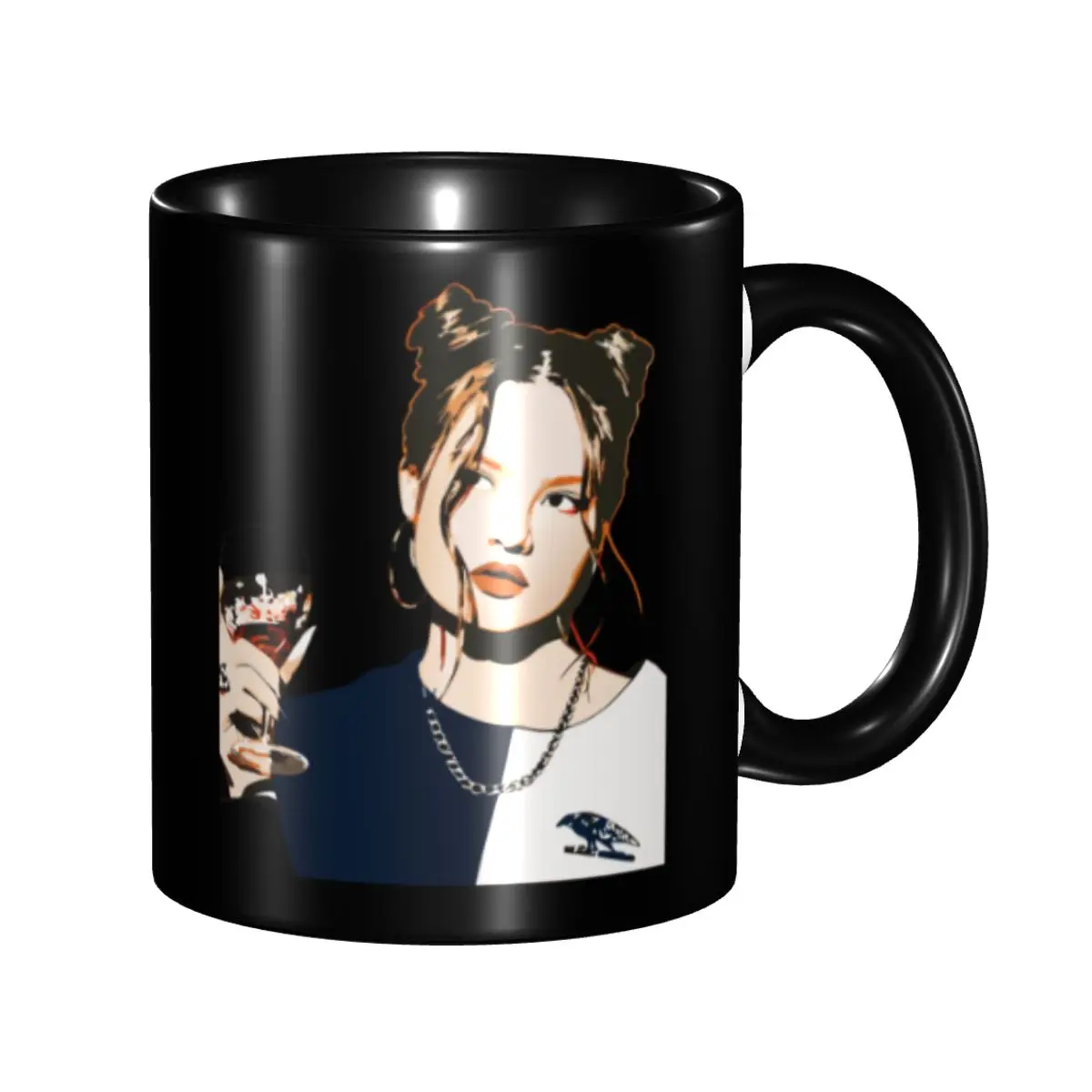 

Custom Ninas Chubas Coffee Mugs DIY Singer Music Printed Concert Fans Accessories Ceramic Tea Milk Cups