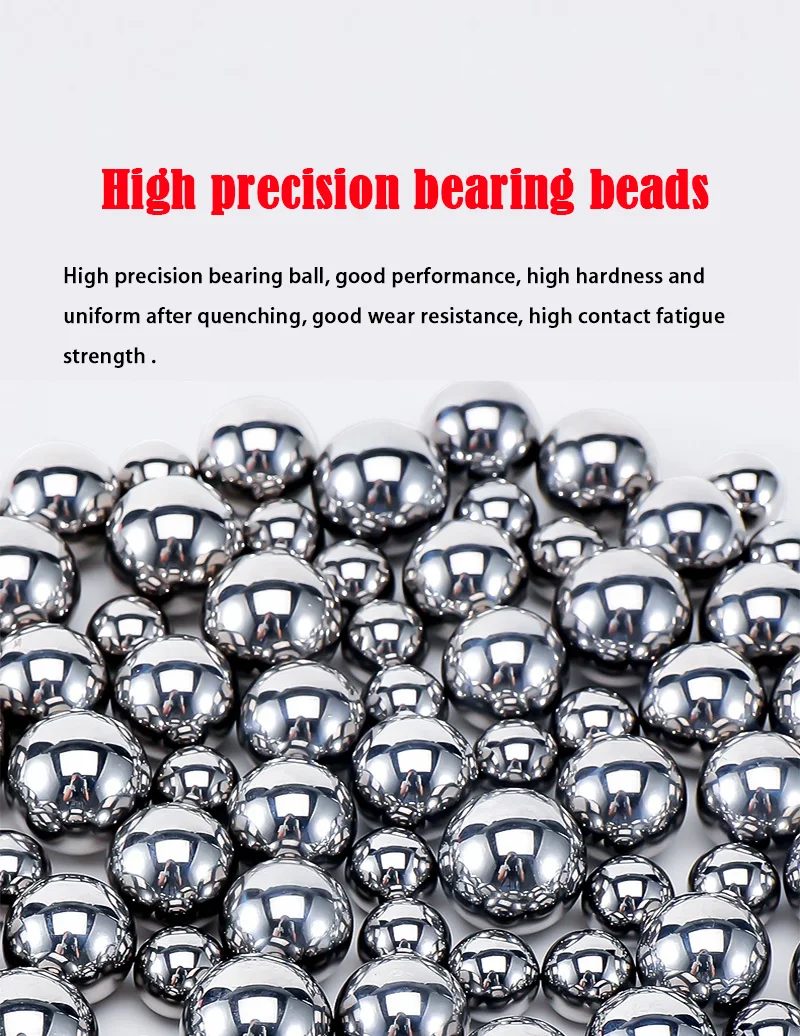 High Precision Bearing Steel Balls Solid Beads Diameter Range 15.5-17.463mm -30mm Roller for Precision Applications