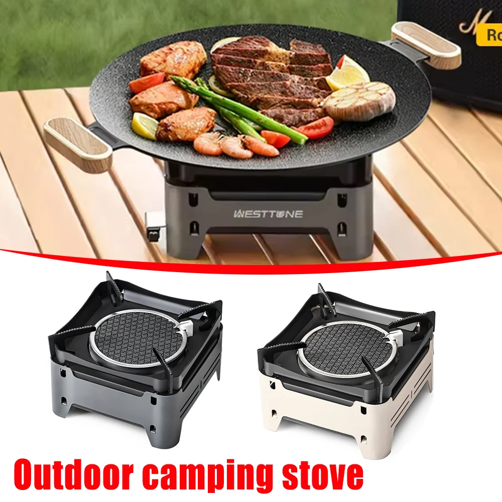 

Портативная уличная газовая плита, кемпинговые кухонные плиты, аварийная горелка с электронным зажиганием для садового пикника, барбекю и пешего туризма