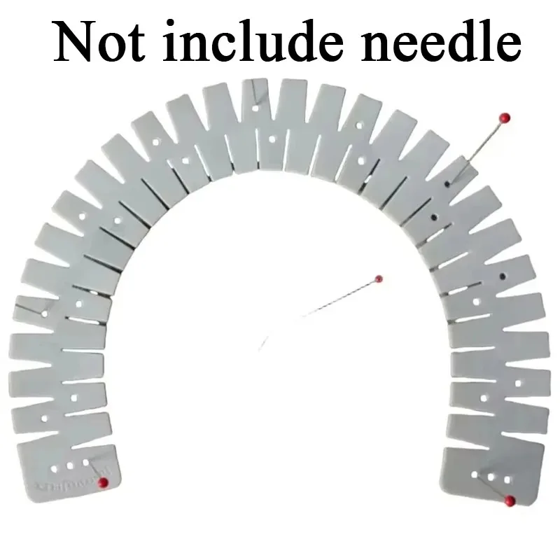 

7Pcs Silicone Flexible Hot Hemmer Heat Resistant Sewing Ruler Fabric Hemming Tool Ironing Pressing Accessories for DIY Craft