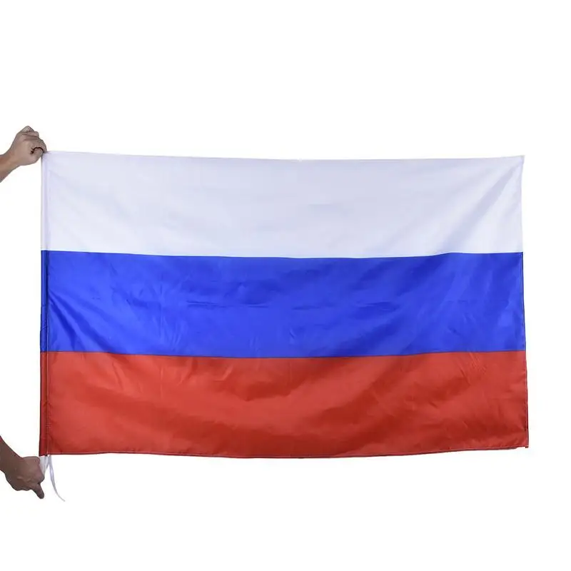 Bandera de Rusia superpolivinílica para exteriores, Bandera de País, regalos de Navidad, 90x150cm, blanco, azul, rojo, Rusia, Rusia