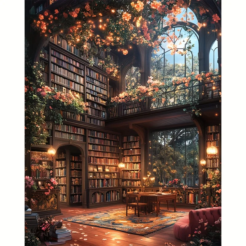 quebra-cabecas-de-500-1000-1200-2000-pecas-arte-da-biblioteca-florestal-presente-de-decoracao-moderna-para-casa-aconchegante-e-tranquila