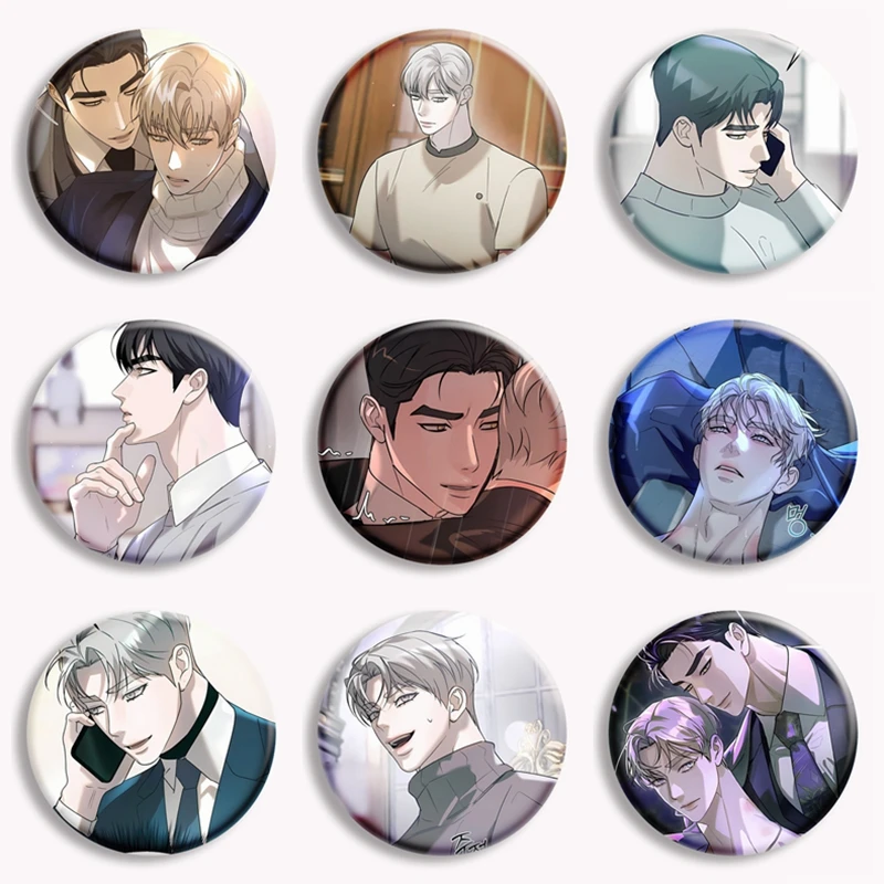 

New Korean Manhwa The Villainess Flips the Script Soft Button Pin 장르를 바꿔보도록 하겠습니다 Brooch Badge Bag Decor Jewelry Fans Collect