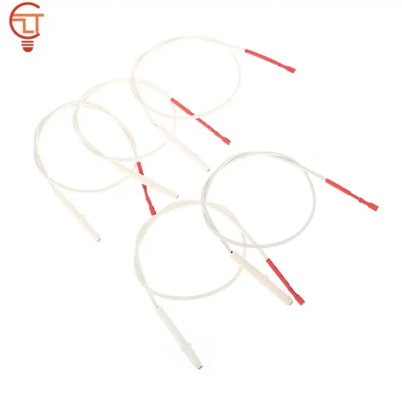 1Pc High Quality Line Gas Cooker Range Stove Spare Parts Igniter Ceramic Electrode with Cable Rod Ceramic Gas Cooker Accessories