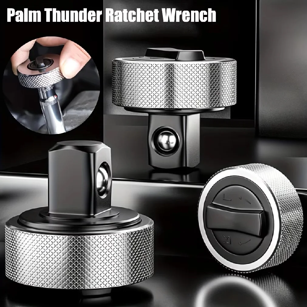 Mini Ratchet Socket Wrench Whole Steel Palm Ratchet Socket Finger Reversible Ratchet Handle 1/4