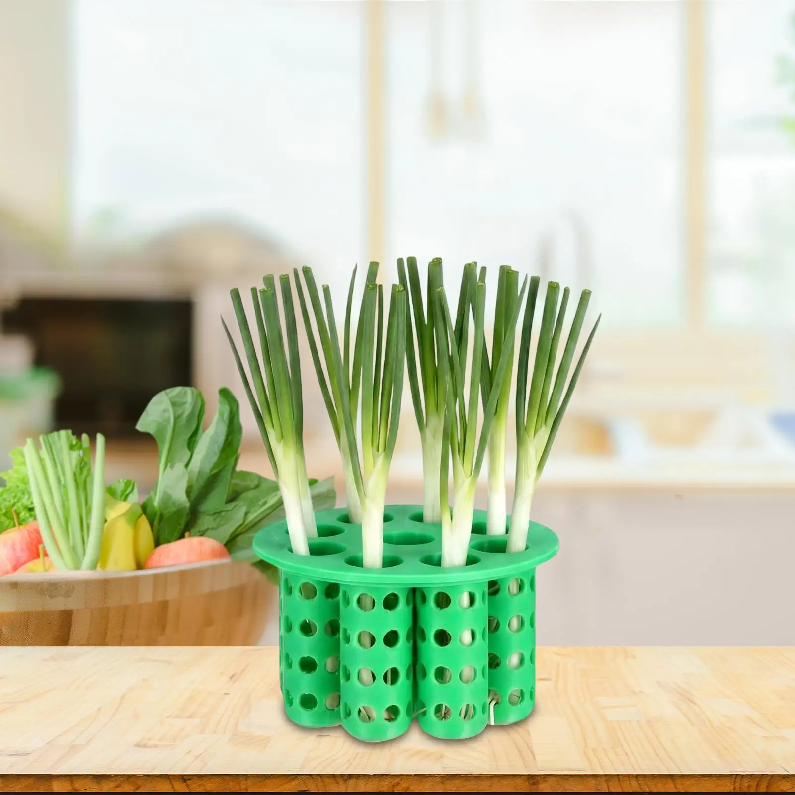 Green Onion Planter Windowsill Hydroponic Plastic Scallion Grower Vegetable Planter Machine for Indoor Garden