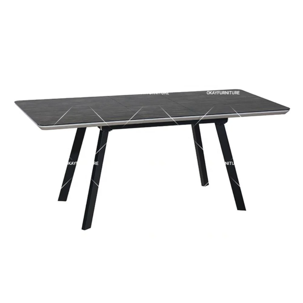 

Modern MDF Extendable Stainless Steel Dining Table Designs