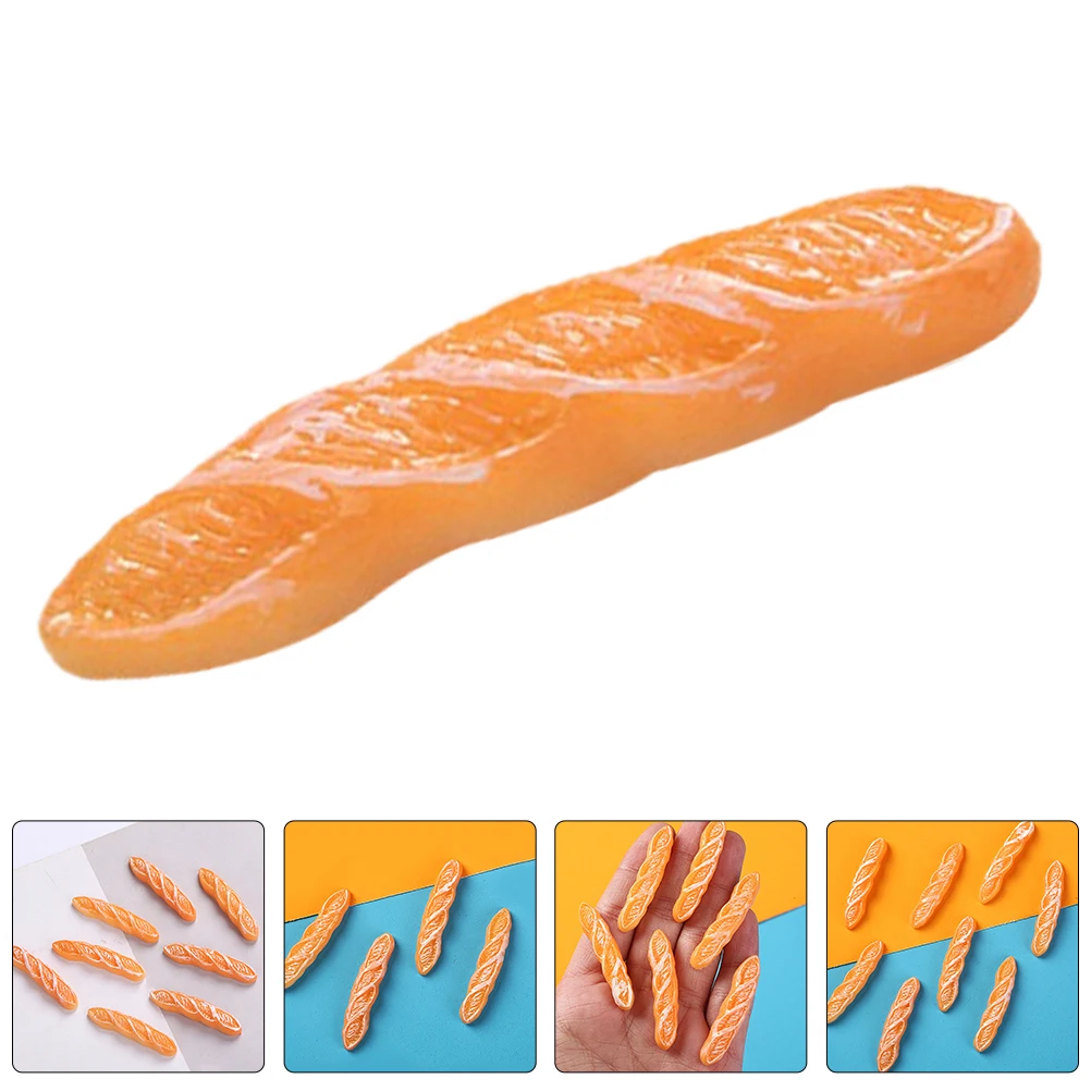 

16 Pcs Imitation Baguette Bread Fake for Kitchen Decor Display Loaf of Artificial Decoration Model Decorate
