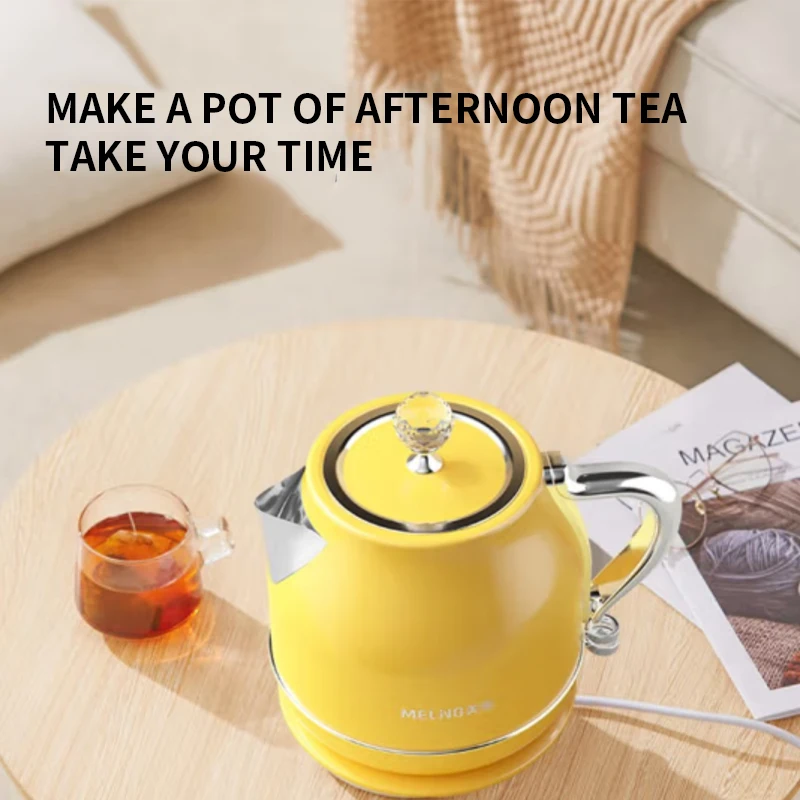 220V Health Pot New Flower Pot Home Hot Water Pot Automatic Insulation 1.8L Portable Mini Multifunctional Electric Water Pot