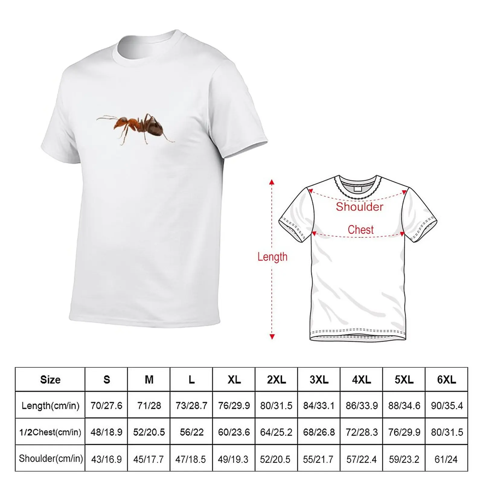 New Ant T-Shirt summer tops t-shirts man mens t shirts