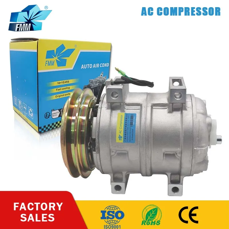 

FMM DKS17 Air Conditioning AC Compressor 24V for Isuzu Truck