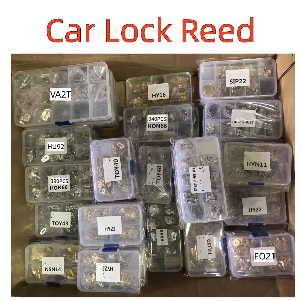 Lock Reed Lock Plate for FO21 SIP22 HY22 HU101 NSN14 HON66 TOY43 HU100 Car Lock Repair Accessories