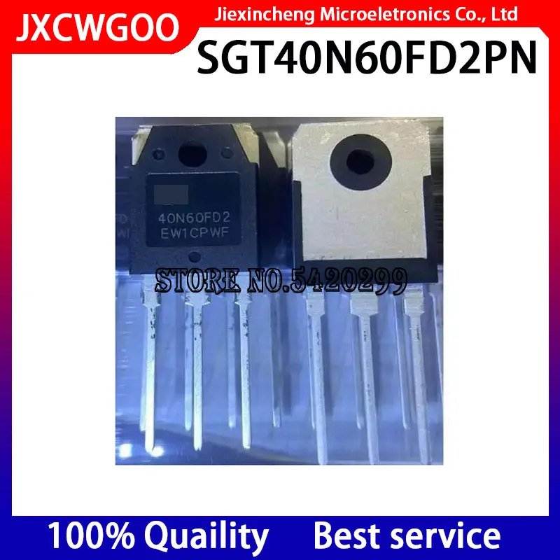 SGT40N60FD2PN 40N60FD2 SGT40N60FD2 TO-3P 40A600V IGBT Tube New original  10PCS/LOT