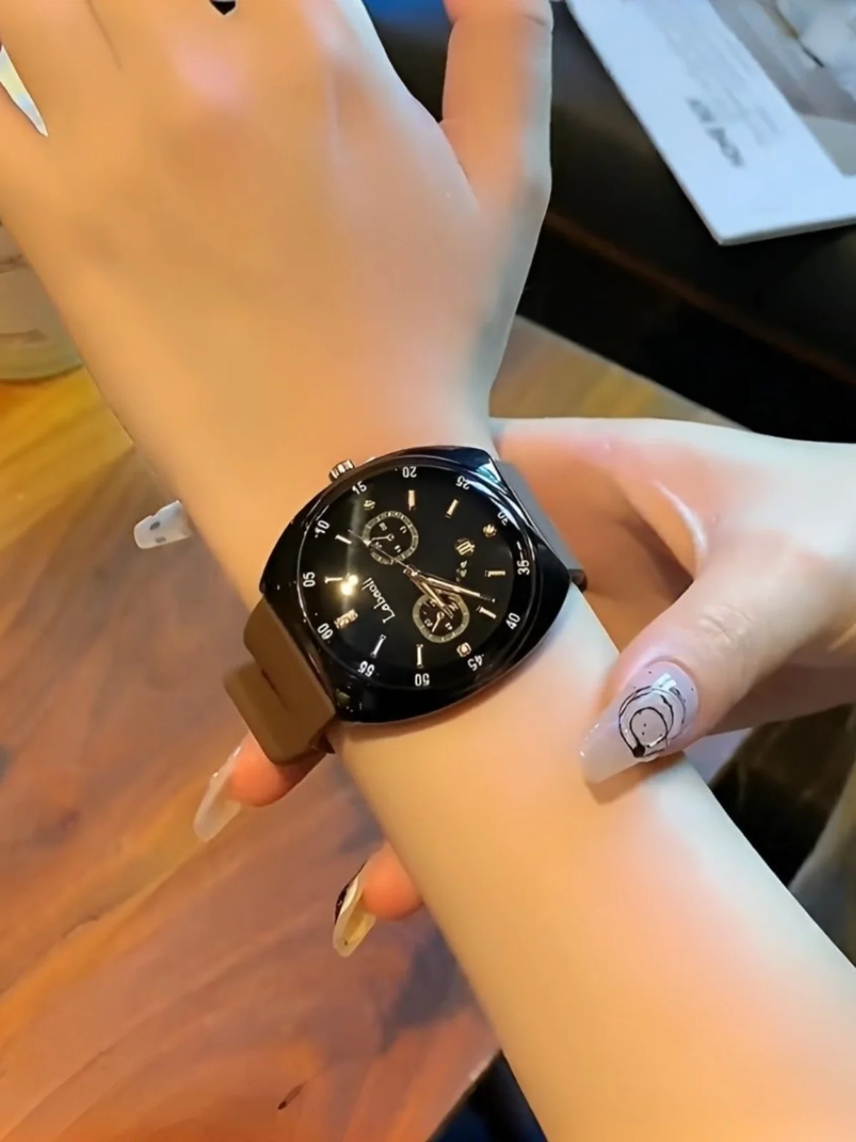 ساعات نسائية أنيقة، ساعات كوارتز بتقويم جديد للخريف/الشتاء للرجال والنساء، زوج من الساعات، ساعات الزوجين. #3