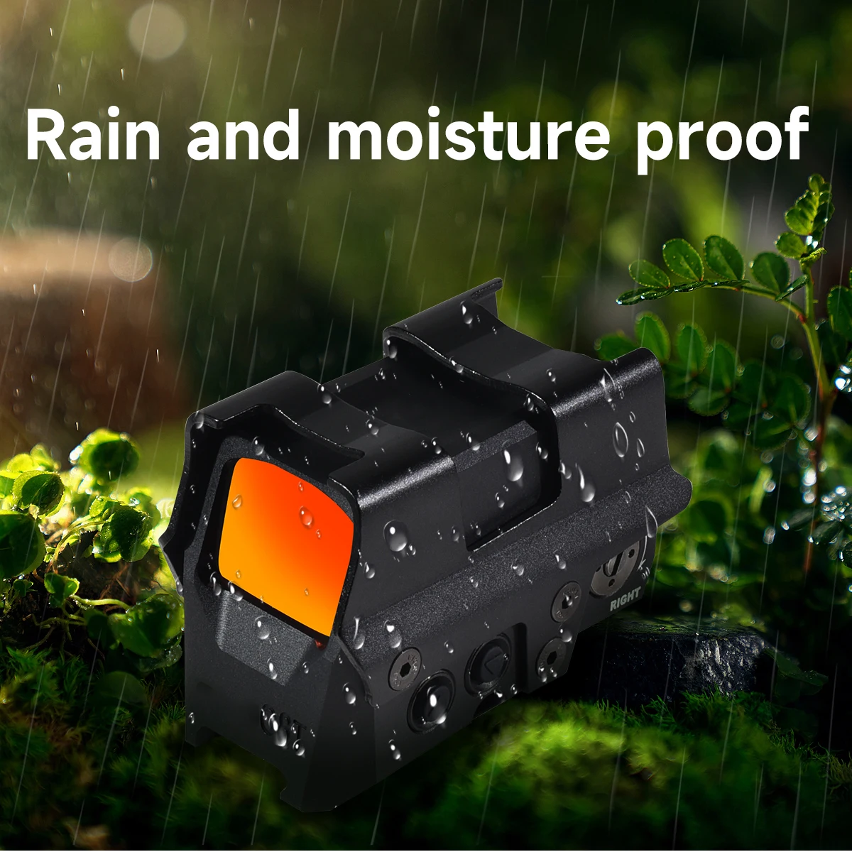 8T ريد دوت تعمل بالطاقة الشمسية البصر ريفلكس شبكاني ريد دوت مغلق عدسة الكاميرا التكتيكية البصرية المدمجة نطاقات البندقية يناسب السكك الحديدية 20 مللي متر #4