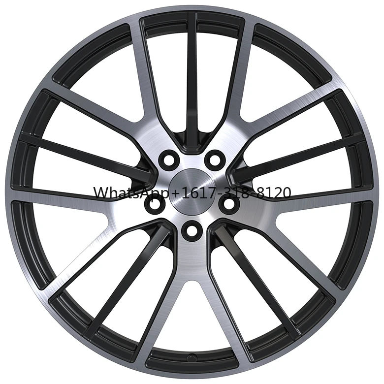 إطارات سيارات الركاب الفضية مقاس 18 بوصة إلى 24 بوصة، عجلات مصنوعة من خليط معدني مخصصة لسيارات Luxury