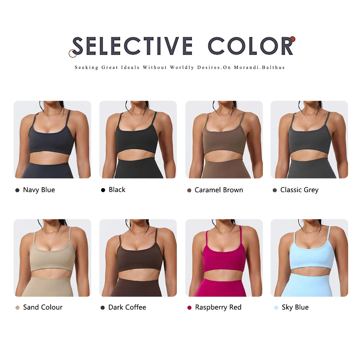 Ctenkevet Sommer-Sport-BH ohne Rücken für Damen, sexy, stützendes Fitness-Yoga-Top, Gym-Lauf-BH, bequemes Sport-Top für Damen – Detail 2