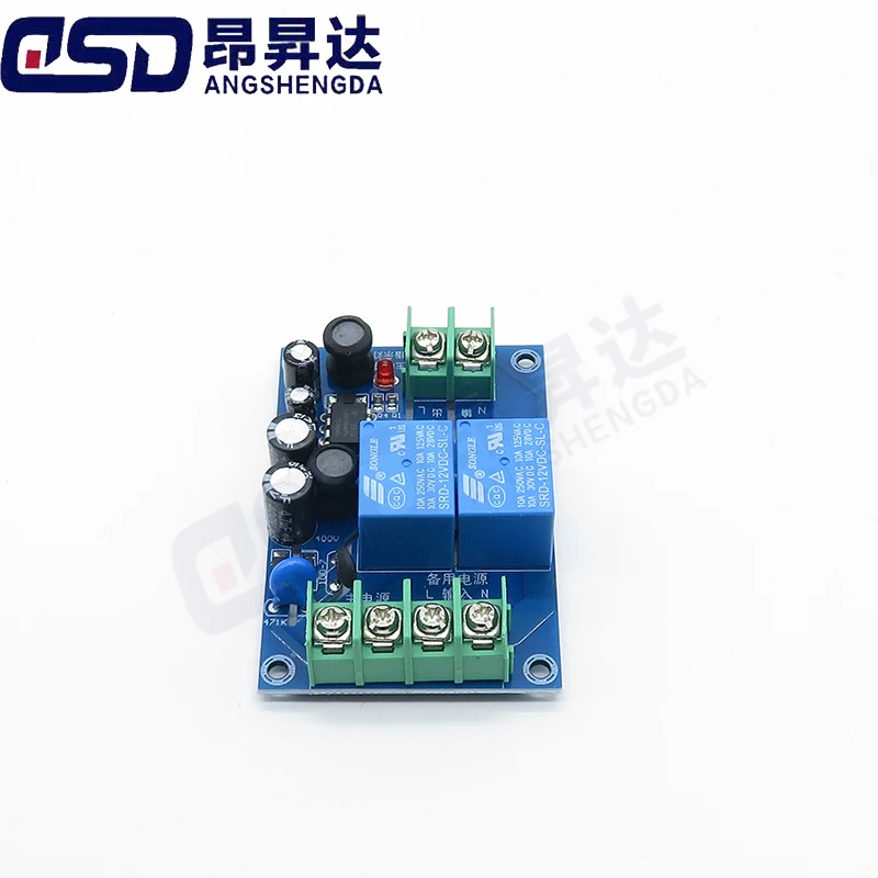 220V Two-Way Power Automatic Switcher 10A Dual Power Supply 2 In 1 Out Power Failure Conversion Switch Board Module