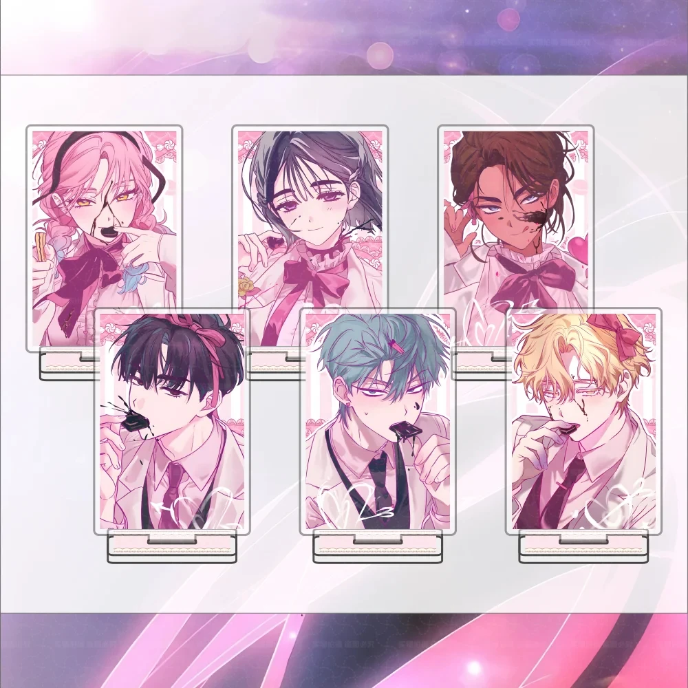 Anime ALIEN STAGE IVAN & TILL Acrylic Stand Model Keychain Figure Ornament Accessories Models Desktop Ornaments Gift Toy Figures