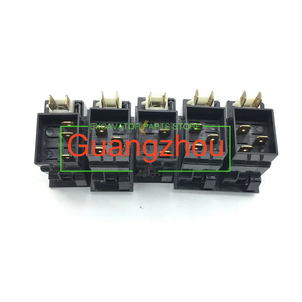 Excavator Rocker Switch Wiper Headlight Speed Control Switch For DOOSAN