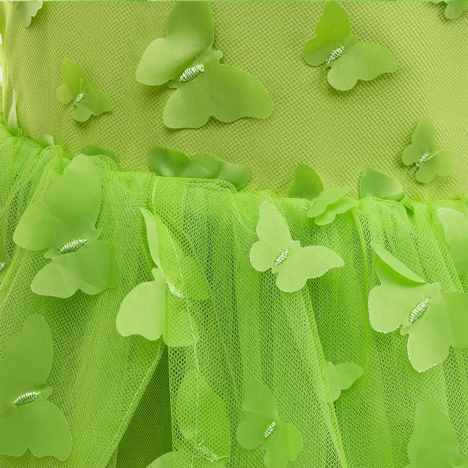 Abiti da fata con fiori pastello Ragazze Farfalla Elfo Costumi da principessa Fantasia per bambini Costume di Halloween Abiti da principessa per feste di compleanno