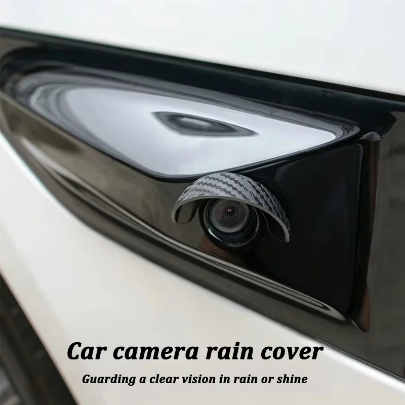 Self-adhesive Car Reversing Camera Rain Cover Waterproof Protective Car Camera Cover in-vehicle Camera Sun Shade Rain Shield