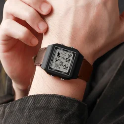 Stylish Electronic Watch For Men, Luminous Sports Digital Watch For Commuting