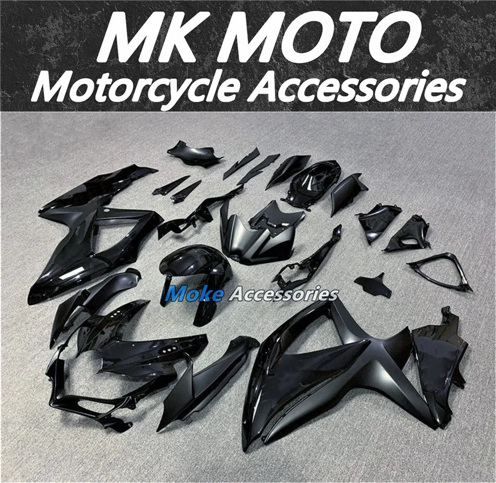 

Moke moto Motorcycle Fairings Kit Fit For gsxr600/750 2008 2009 2010 Bodywork Set High Quality ABS Injection NEW Black
