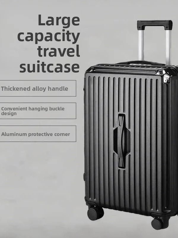 thickened-travel-suitcase-luggage-bag-with-four-way-wheels-28-inches-password-lock-unisex-fashionable-pc-abs-material
