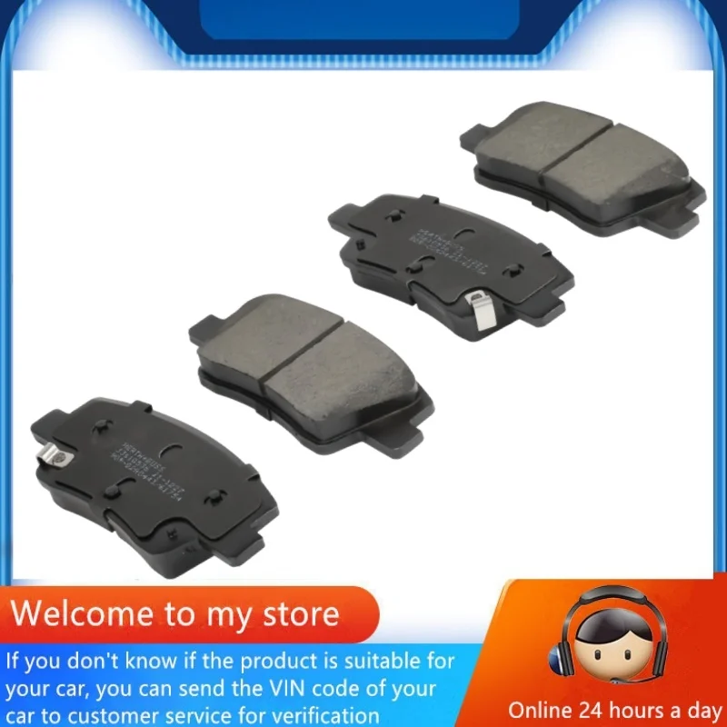 

For Genesis G80(RG) GV60(JW) GV70(JK1) Rear Brake Pad/Auto Parts -01062