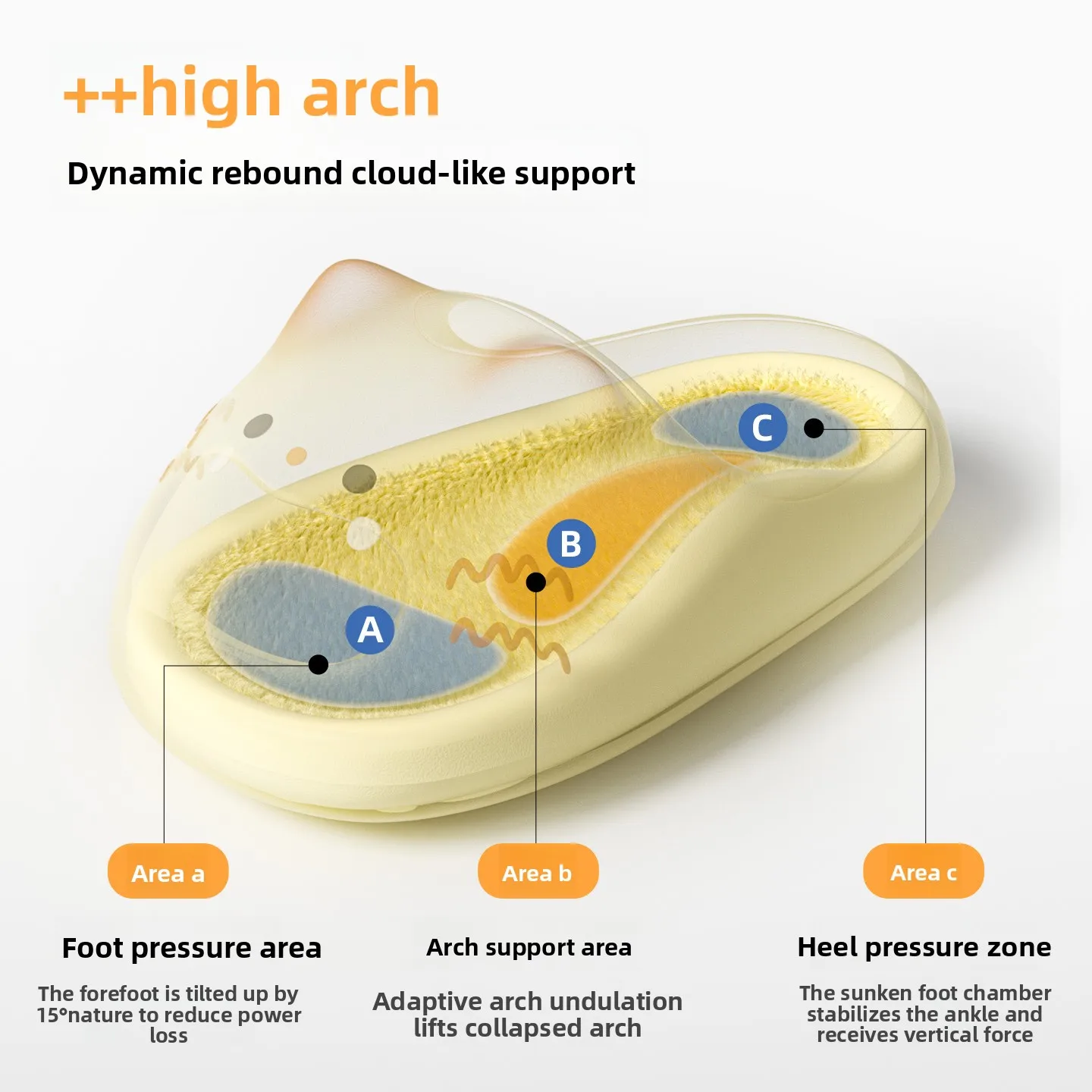 Cute Cartoon Cat Paw Slippers Women Men Winter Waterproof Thick Sole Plush Anti Slip Indoor Home Footwear Soft Warm House Slides view 6