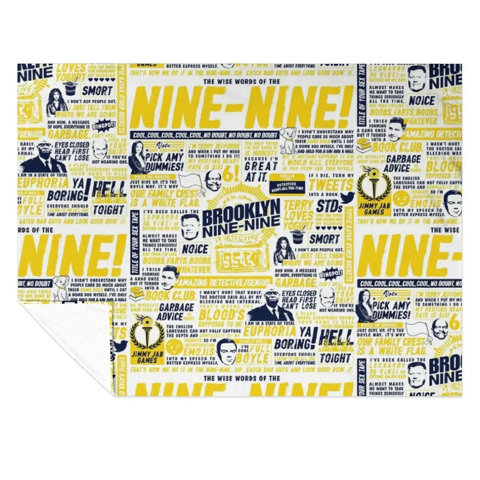 

Wise Words of the Nine-Nine (Variant) Throw Blanket Multi-Purpose Decorative Sofa For Baby funny gift Blankets