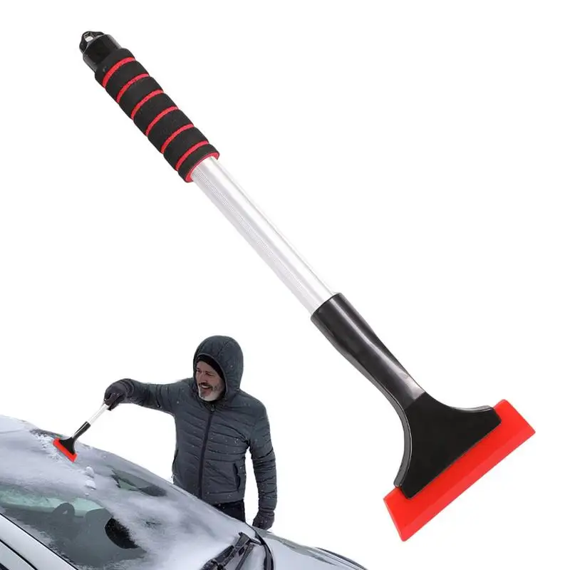 Rascadores de hielo para parabrisas de coche, herramienta creativa antideslizante para quitar la nieve del coche, limpiador de ventanas traseras, accesorios para coche