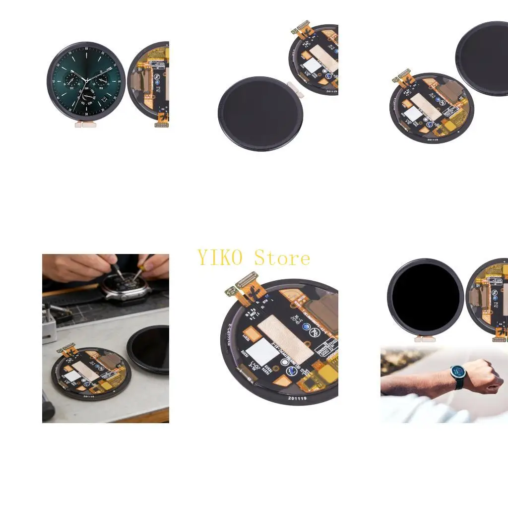 K32C High Definition LCD Touch Display Screen Assembly For Intelligent Watch With Smooth Operation And Metal Glass Construction