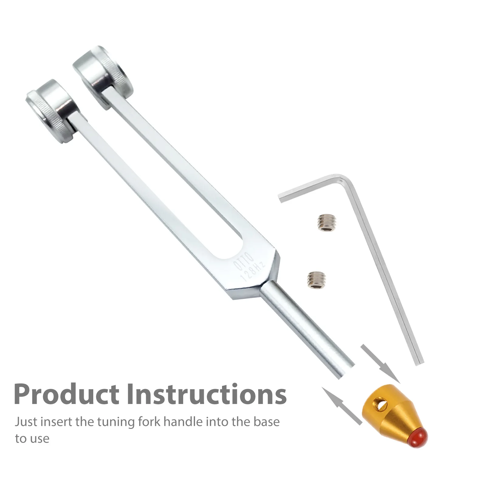 1 مجموعة 1 مجموعة العالمي المعادن ضبط شوكة قدم سبائك الألومنيوم حامل مستقر لليوجا أداة ملحق أجزاء قاعدة مستديرة #2