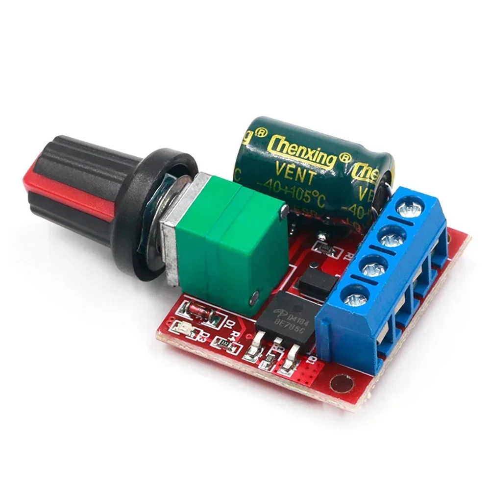 5A 90W PWM Motor DC Motor Speed Controller Module DC-DC 4.5V-35V Adjustable Regulator Control Governor Switch LED Dimmer