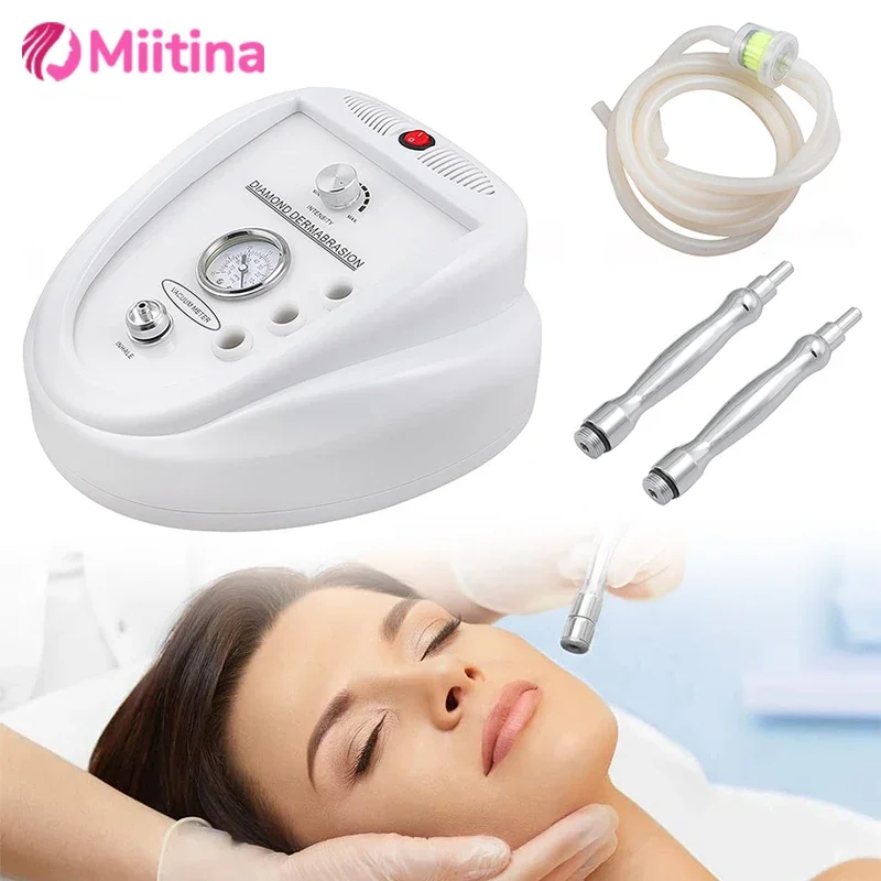 3 IN 1 Diamond Microdermabrasion Machine Skin Care Rejuvenation Device Wrinkle Remover Exfoliator Facial Peeling Face Beauty