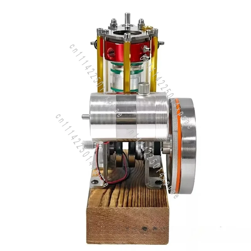 Can Run An Alcohol-fueled Fuel Engine Mini Transparent Single-cylinder Engine Model