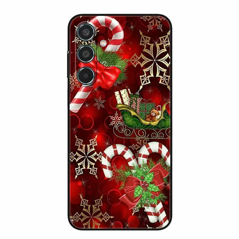 Christmas Phone Cases for Samsung Galaxy Jump 3 Case Soft TPU Silicon Back Cover for Galaxy Jump 2 3 Jump3 5G Shells Coque Funda image 5