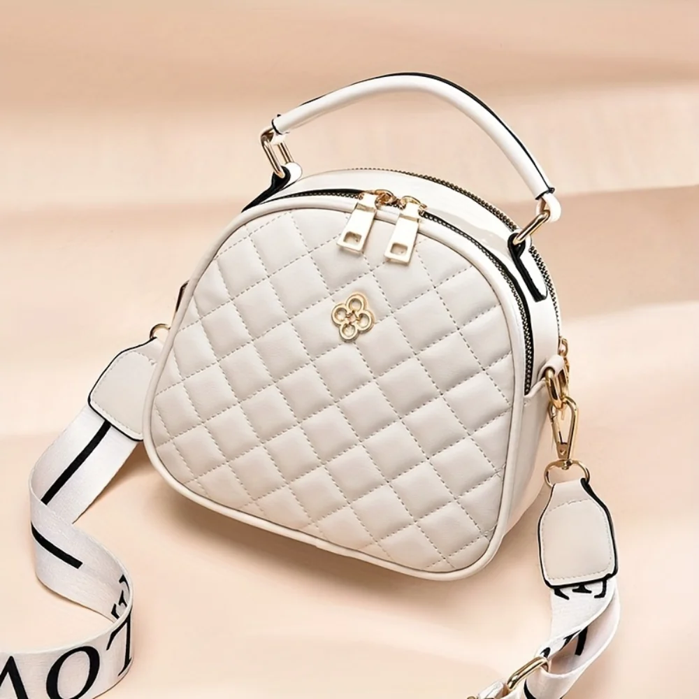 

Classic Solid Color Shoulder Bag, Top Handle Satchel Women - Elegant, Versatile