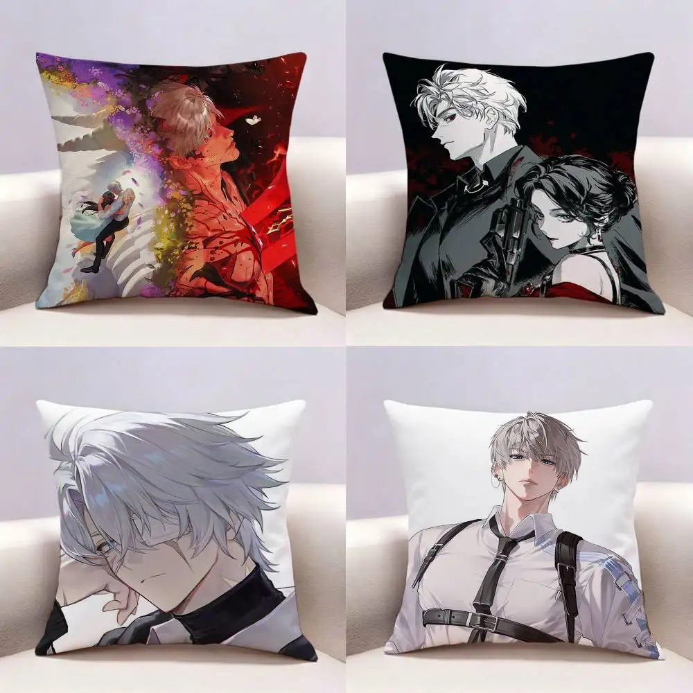 Game L-Love and Deepspace  Double-sided print Pillow Case Pattern Printed Pillowcase For Living Room Sofa Cushion Cover