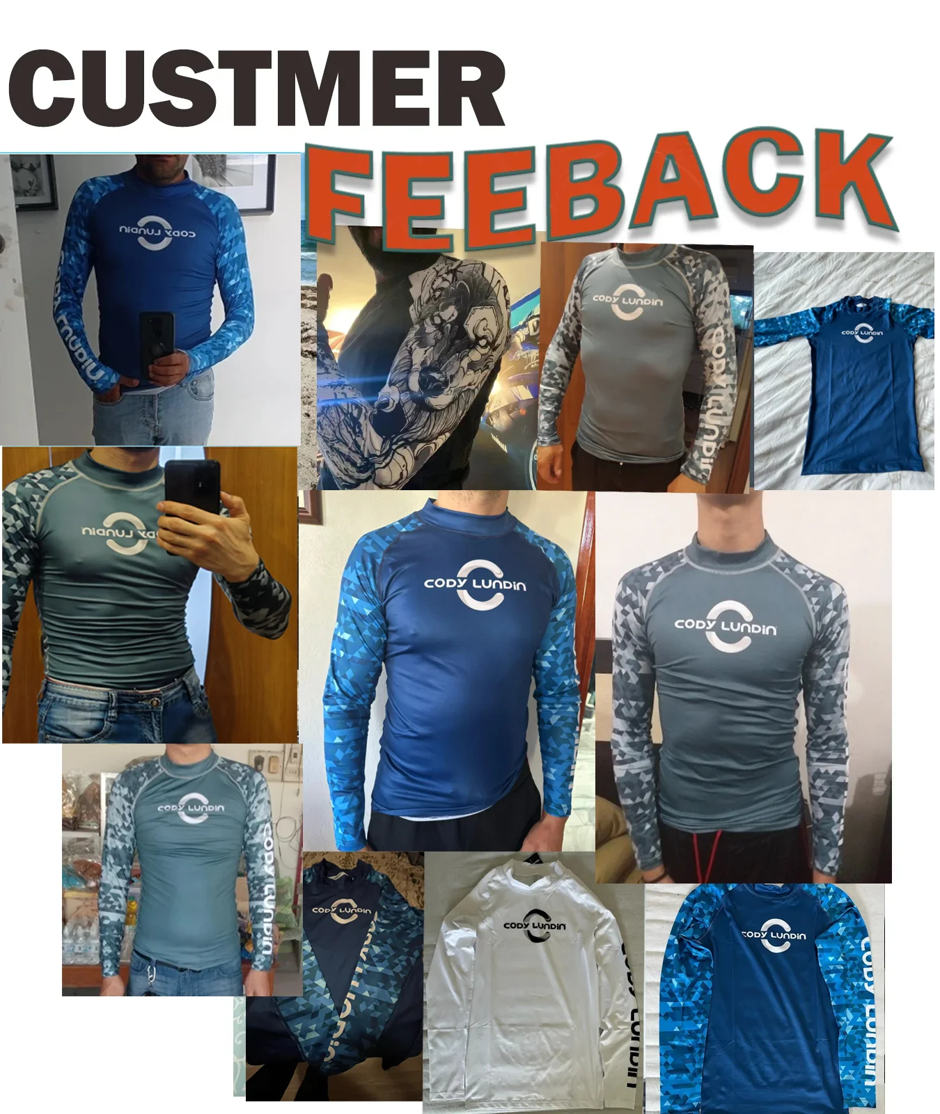 Surfing Swimming Diving T-Shirts Compression Long Rash Guard Swimwear Men's UV Protection Surf Clothing Beach Floatsuit Tops