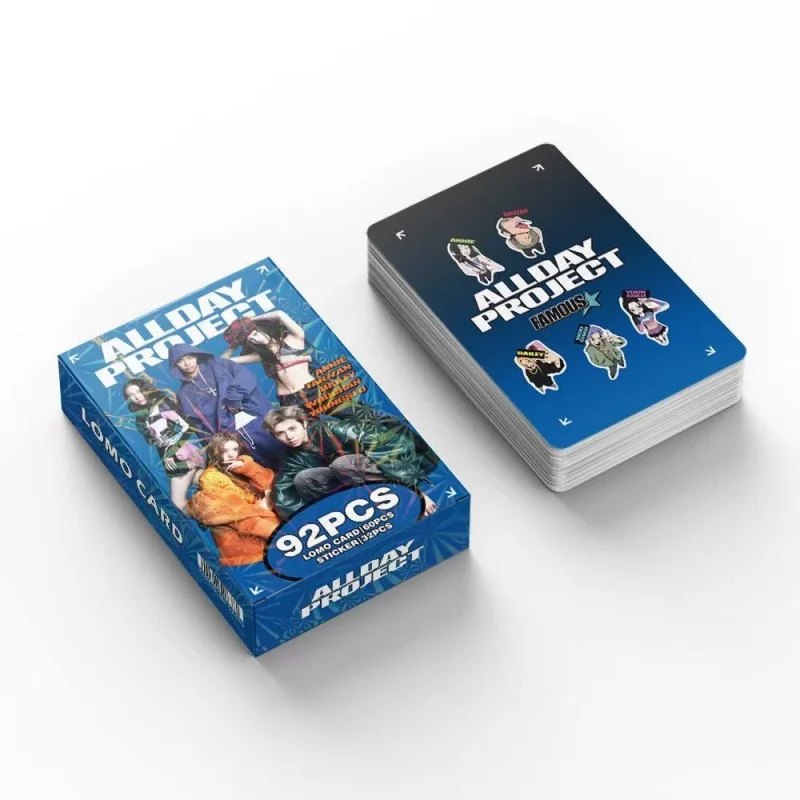 92Pieces/All-weather professional photography card set——Containing60ZhangLOMOSmall cards and32Stickers，Utilizes high-definition
