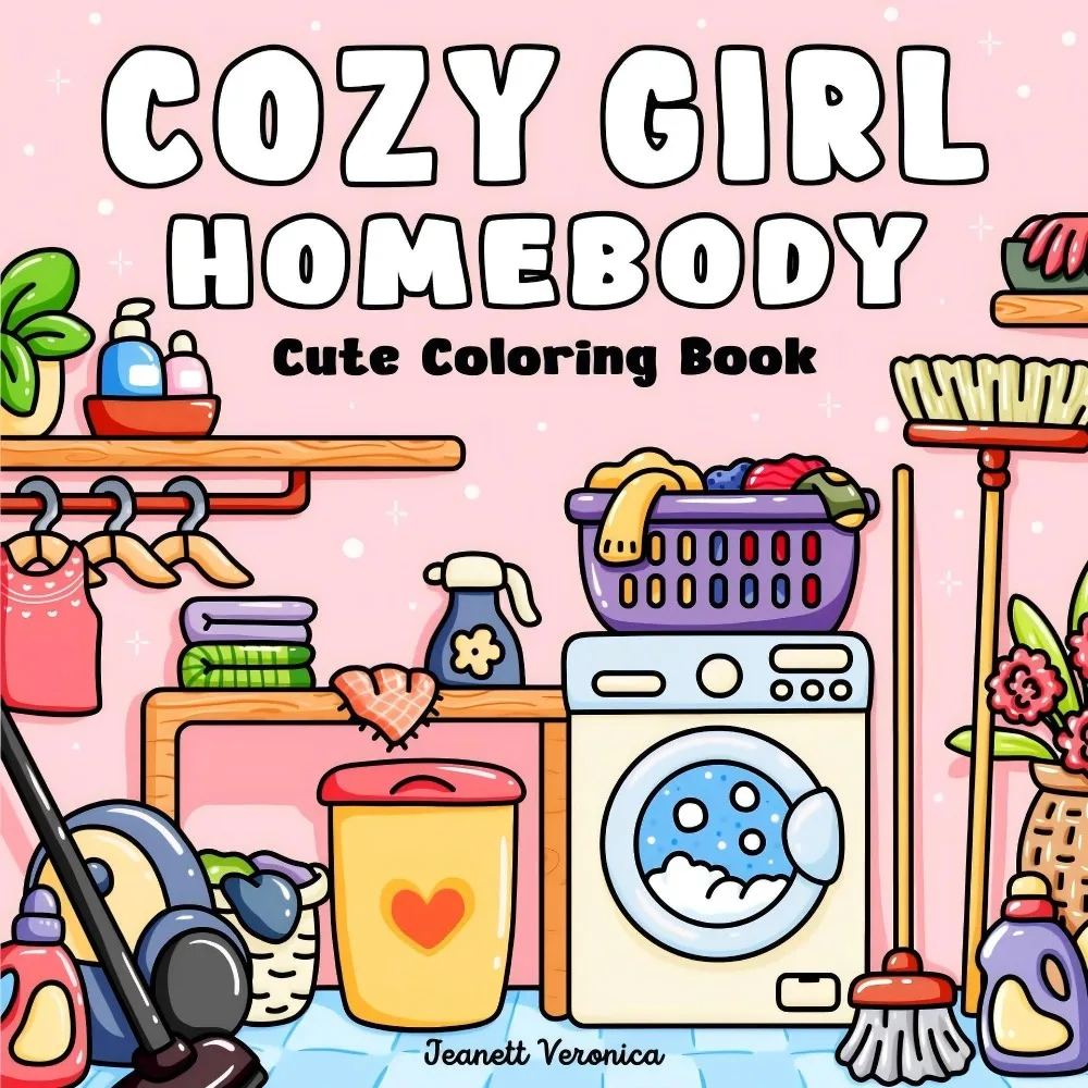 Creative Cartoon Coloring Book Educational Painting Gift Paperback Stress Relief Montessori Drawing Toy for Adults And Teens