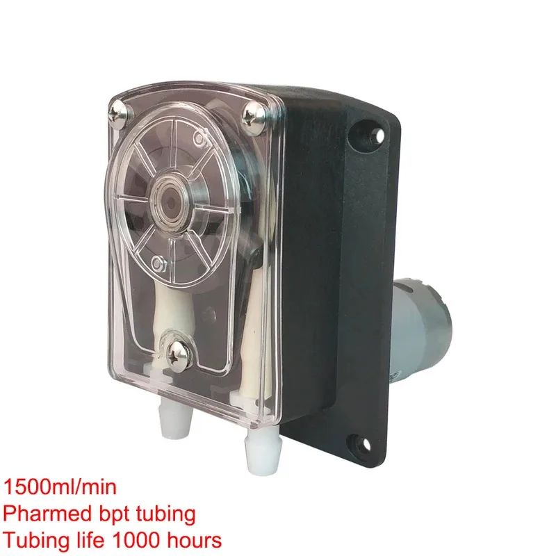 Peristaltic Pump Dosing Pump 12V  24V DC, High Flowrate for Aquarium Lab Analytical